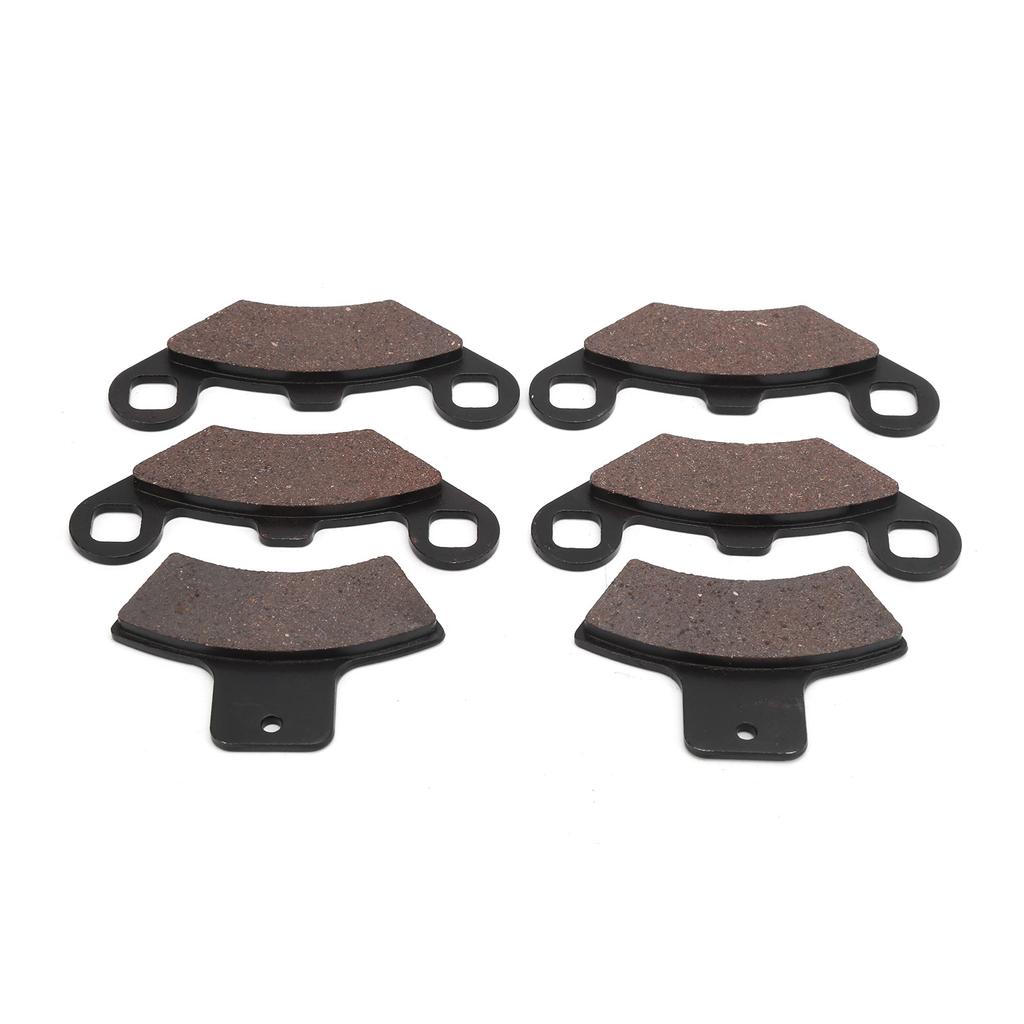 6 st Fram Bak Bromsbelägg Tillbehör Ersättning för Polaris Sportsman 335 19992000