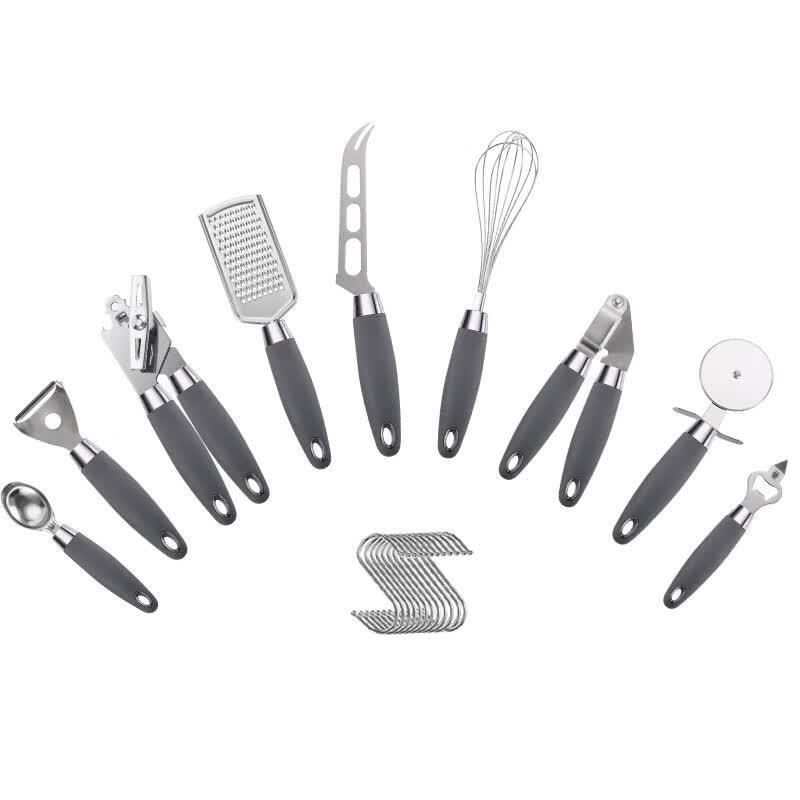 MDNG 9-Piece Stainless Steel Kitchen Utensil Set
