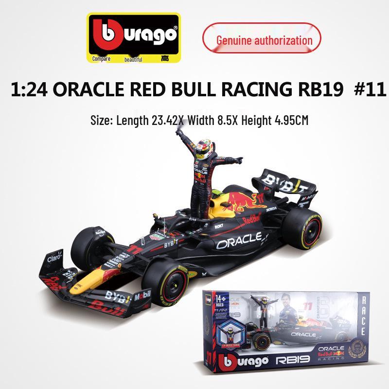 

Ббураго 1:24 Модель из сплава болида Формулы 1 Red Bull RB18 2022