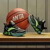 Anta Kids Cement Krypton Synthetic Leather Fabric Trendy Comfortable Versatile Non-Slip Wear-Resistant Low-Top Kids Basketball Shoes A12519932
