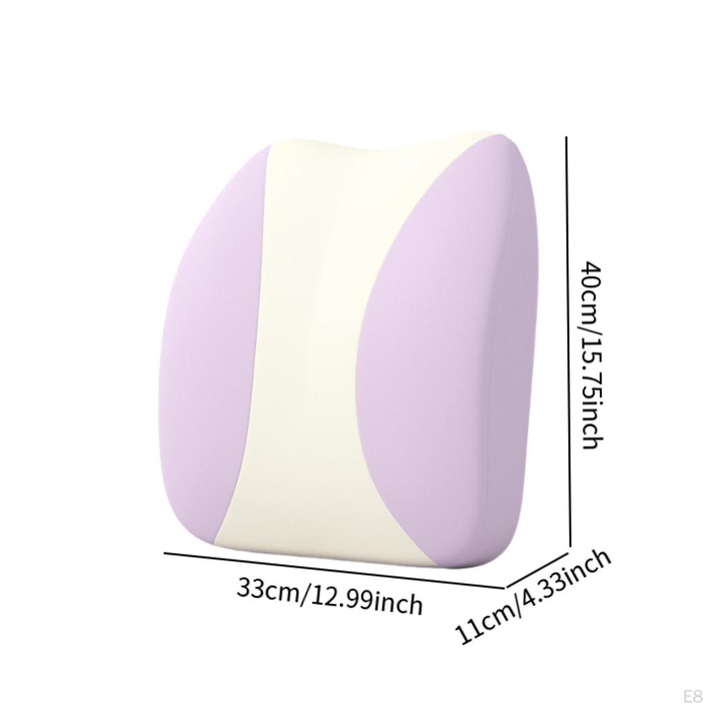 Back Pillow for Office Chair Cushion, Cooling Waist Car Seat Cushion Travel Desk