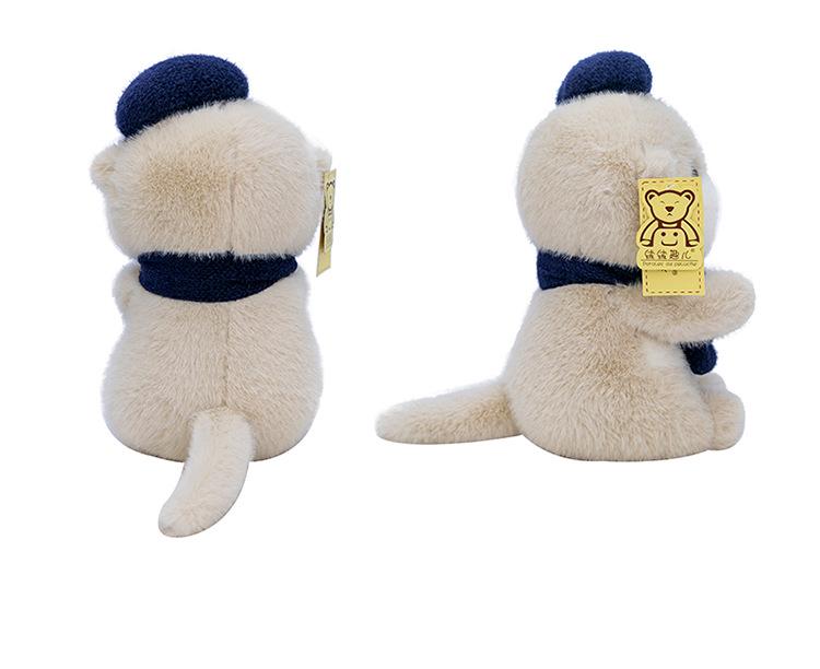 Beaver Plush Scarf Toy & Pillow - Cute Birthday Gift for Girls