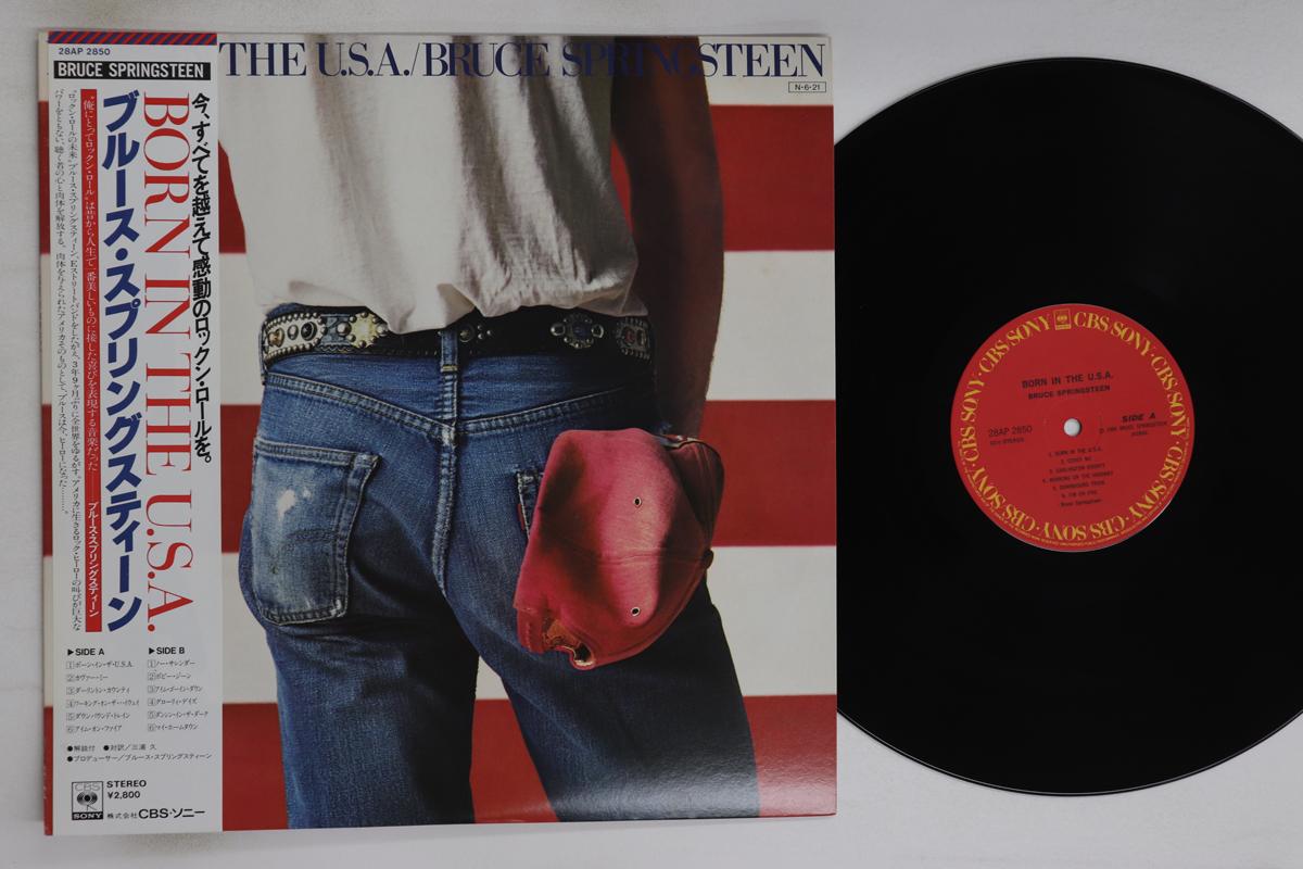 

LP Record BRUCE SPRINGSTEEN - Born In The USA 28AP2850 CBS SONY 1984 Japan Obi Rock Used