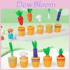 Wooden Educational Planting Toy Set With Color Recognition For Kids