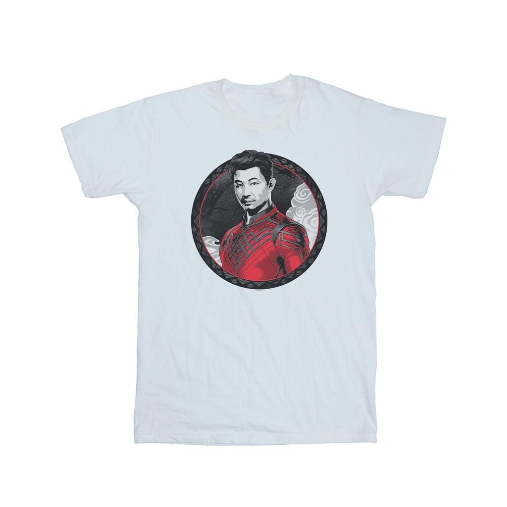 Marvel Mens Shang-Chi And The Legend Of The Ten Rings Red Ring T-Shirt