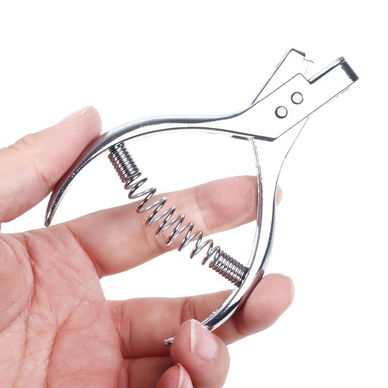 Diy oțel model pentru gaură clește de cusut Clești deschidere croitori croi țesătură marcator de poanson în formă de U clește de perforat