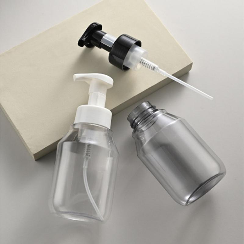 350ML Foam Bottle Empty Travel Foaming Pump Dispenser Refillable Bottle for Travel Cleaning Cosmetics Packaging