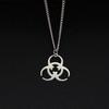 Resident Evil Totem Pendant Necklace Men and Women Trendy INS Street Punk Hip Hop Necklace