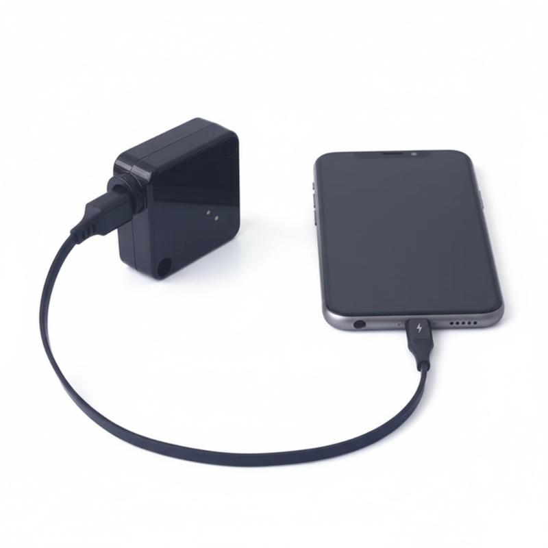 Portable Retractable USB C Charging Cable Featuring 100W Fast Charging 480Mbps Data Transfer Auto Roll Technology for TangleFree Experience