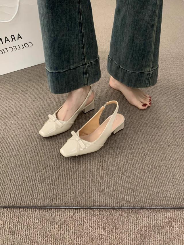 

Новые туфли-лодочки с острым носком для женщин, Мэри Джейн, с сумкой на носке, босоножки на высоком каблуке для женщин 39 абрикосовый