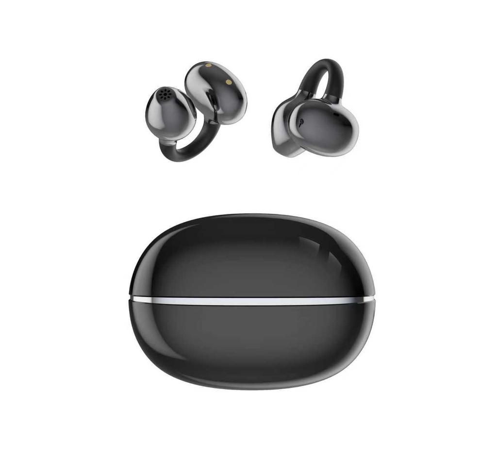 Diamond Buckle Bone Conduction Bluetooth Ear Clip: Noise Reduction, Low Latency, Lossless Sound Quality