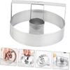 Edelstahl Donutform Keksstempel Form Kuchen Dekoration Werkzeug DIY Kuchen Brot Schokolade Teigschneider Küchen Backzubehör