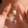 Copper Halloween Necklace Enamel Craft Ghost Necklace Pumpkin House Necklace  Halloween Party