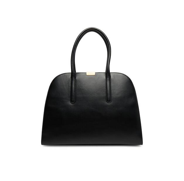 Bag Tommy Hilfiger Tommy Hilfiger Iconic Leather Tote AW0AW18206 Black