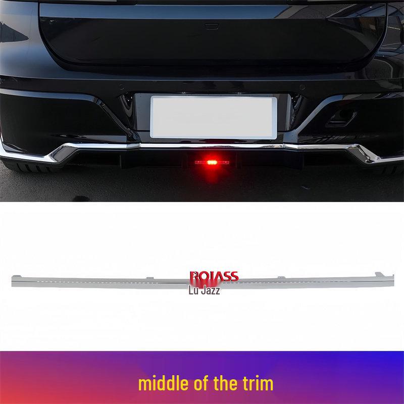 Electroplated Bright Trim Strip for BMW 7 Series 735/740Li/760Li G70 Rear Bumper Standard