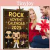Rockband Juladventskalender Med Akrylfigurer För Juldekoration Och Presentutdelning