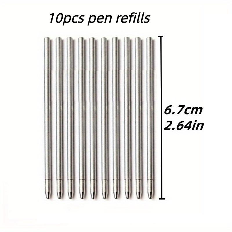 MINI Brass Pen Detachable Keychain Pendant Portable Travel Pocket Pen Signature Gift Pen Ballpoint Pen Portable Gadget