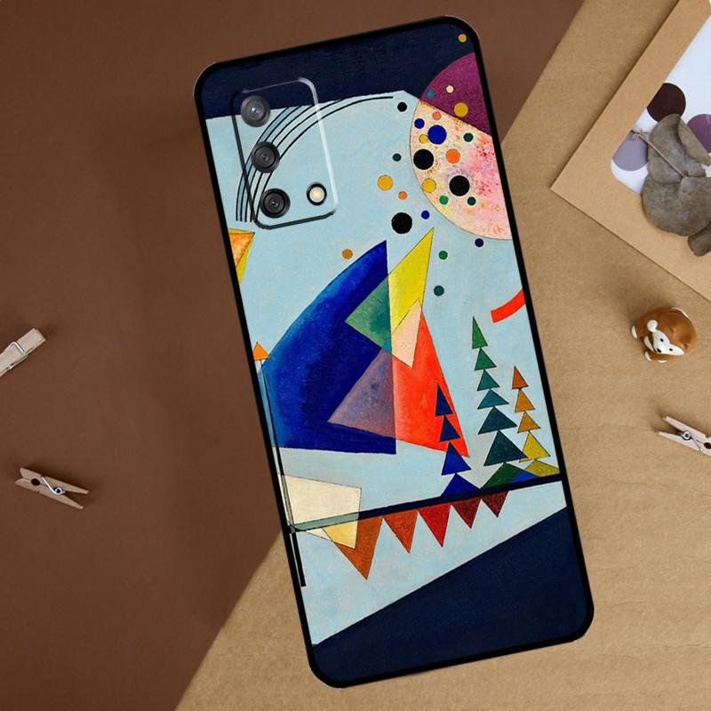 Wassily Kandinsky Abstract Artistic For Oppo A18 A38 A58 A78 A98 A40 A60 A80 A74 A94 A54 A16 A76 A96 A15 A57S A17 A77 Phone Case