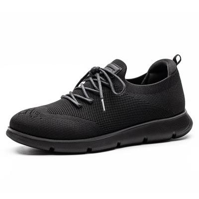 Sneakers Businessschuhe Schuhe Freizeitschuhe Die Bequemsten Pendeln Leichte Schuhe Formell Schwarz cm [Fox Sense] Schnürschuhe Herren Welt Herren