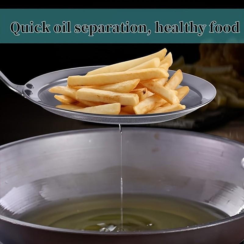 Ultra-Fine Stainless Steel Strainer Set - Kitchen Sieve for Skimming Oil, Straining Juice & Filtering Broth