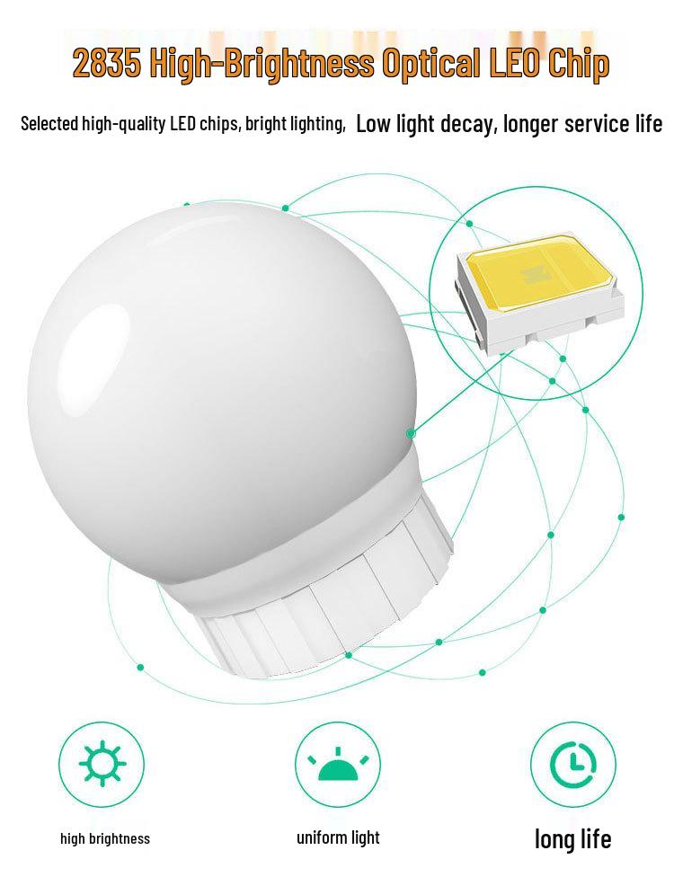 LED Dimmable Hollywood Vanity Mirror Lights for Bathroom