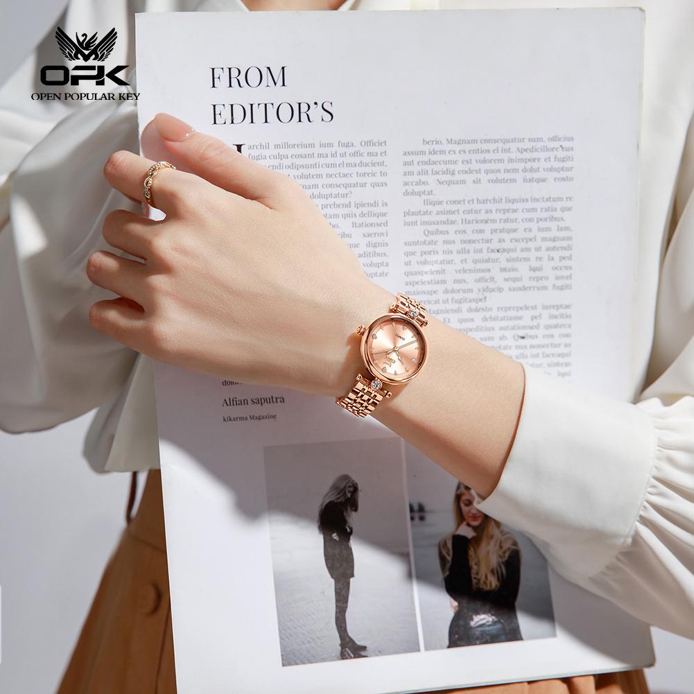 OPK Brand Women's Quartz Watch Fashion 6087