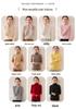 2025 Autumn/Winter Women's Solid Color Cashmere Lapel Sweater - Seven Gauge Double Ply Thickened Knit Base Layer