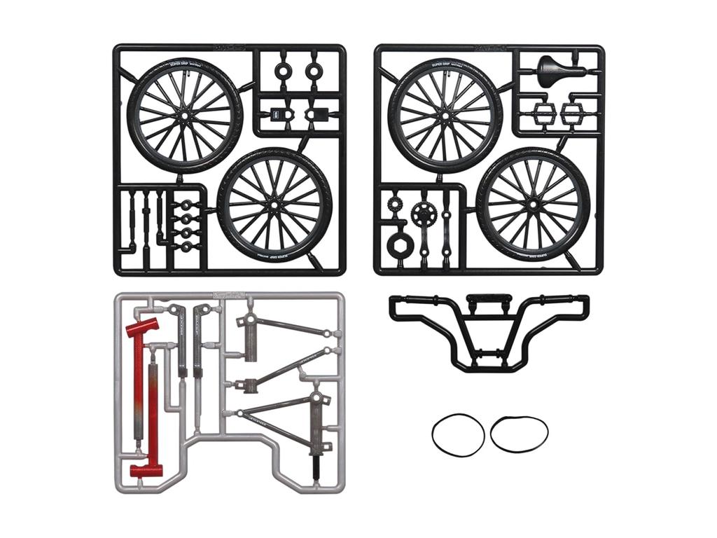 MIC DIG Figure Sports BMX Freestyle Plastic Model Pre-painted
