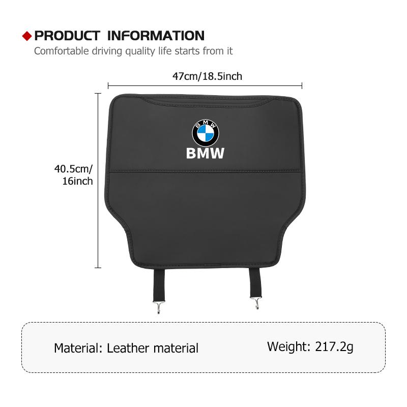 For BMW Car Anti-dirty Pad Seat Back Protective Mat Anti Kick Pad Auto Accessories X3 X5 M5 M3 E46 E90 E60 F10 E39 F30 E36 G30