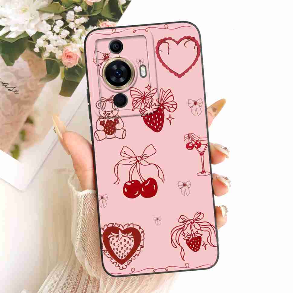 For Huawei nova 11 Pro GOA-AL80 Case Latest Design Cartoon Silicone Back Cover For Huawei Nova 11Pro GOA-LX9 Phone Cases