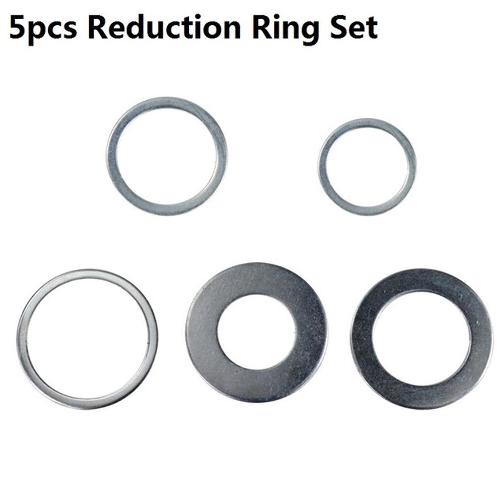 5pcs Washer Circular Saw Blade Reducing Rings Conversion Ring Cutting Disc Aperture Gasket Inner Hole Adapter Ring 20-16 25.4-20