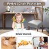 Dining Room Chair Protector Slipcovers Set of 4/8 Stretch Removable Washable Seat Cover for Kitchen Home Decoration Chair Cover