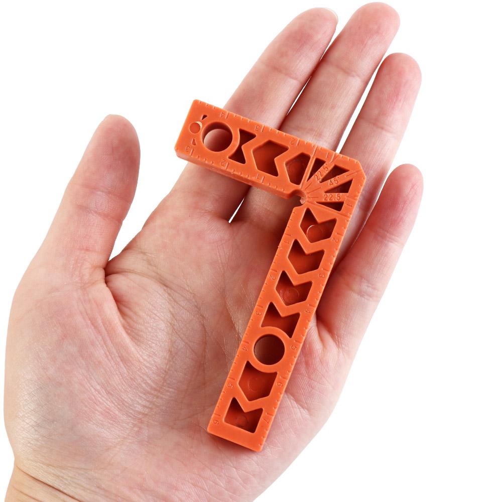 Scriber Auxiliary Fixture Fixing Clip Positioning Panel Right Angle Ruler Locator Marking Ruler