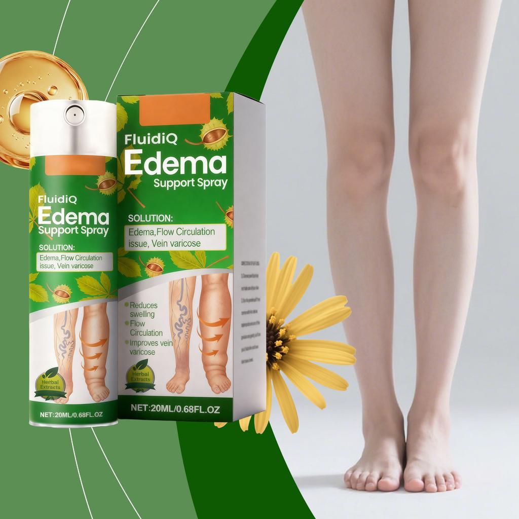 Edema Support Spray Leg Soothing Care Spray Reduces Varicose Veins And Promotes Blood Circulation Leg Care Spray,20ml