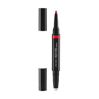 SHISEIDO Makeup Lip Liner Ink Duo 08 True Red Lip Liner Pencil Covers Vertical Moisturizing Shiseido 0.9g/0.2g (Retractable Type) Lines,