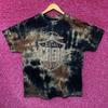 Johnny Cash Man In Black Camo Tie Dye Tshirt
