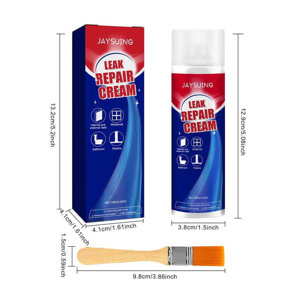 Leak Repair Agent Bathroom Pipe Wall High Temperature Resistant Waterproof Moisture Proof Crack Sealant