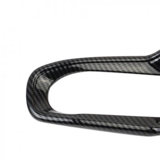 Carbon Fiber Style Central Control Gear Shift Side Trim Cover For Acura RDX
