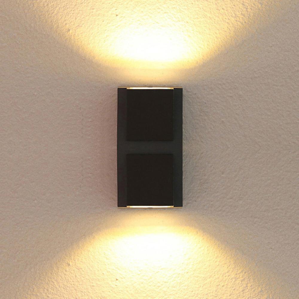 Modern LED Outdoor Waterproof Wall Lamp 3W 6W COB Indoor Home Lighting Porch Garden Lamp Aluminum Sconce AC85-265V Wall Light