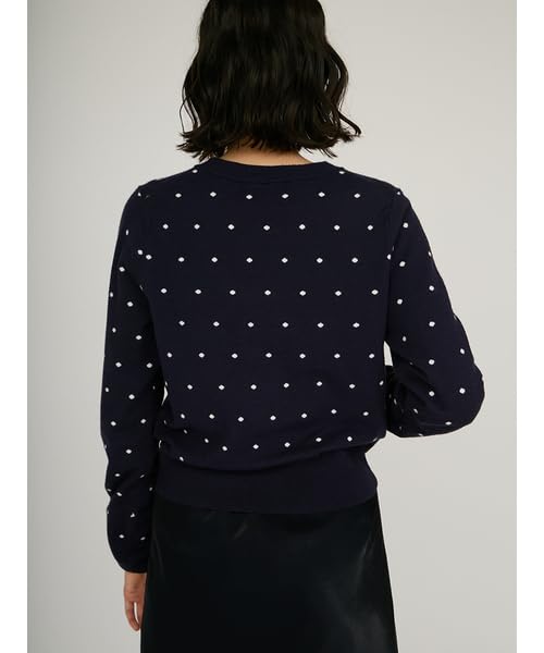 Emi Logo Crew Neck Knit 13WNT254058 DOT Free Size Women's