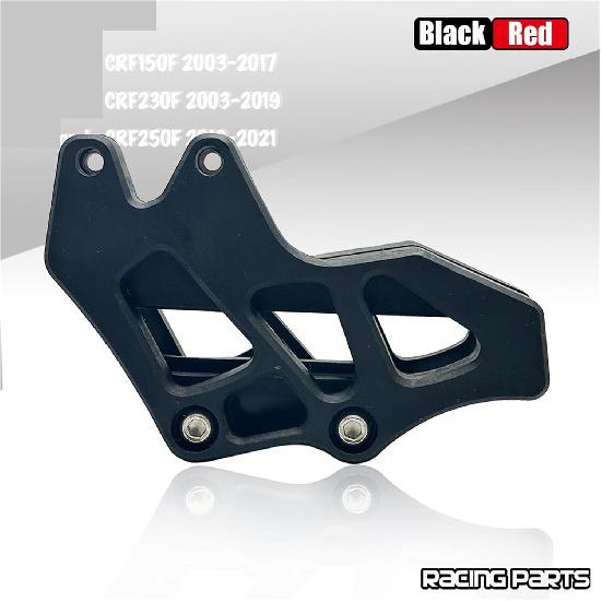 Motorcycle Rear Chain Guard Guide Protector Compatible With CRF150F CRF230F CRF250F CRF 2003-2019 2020 2021 Chain Guide Accessories(Red)