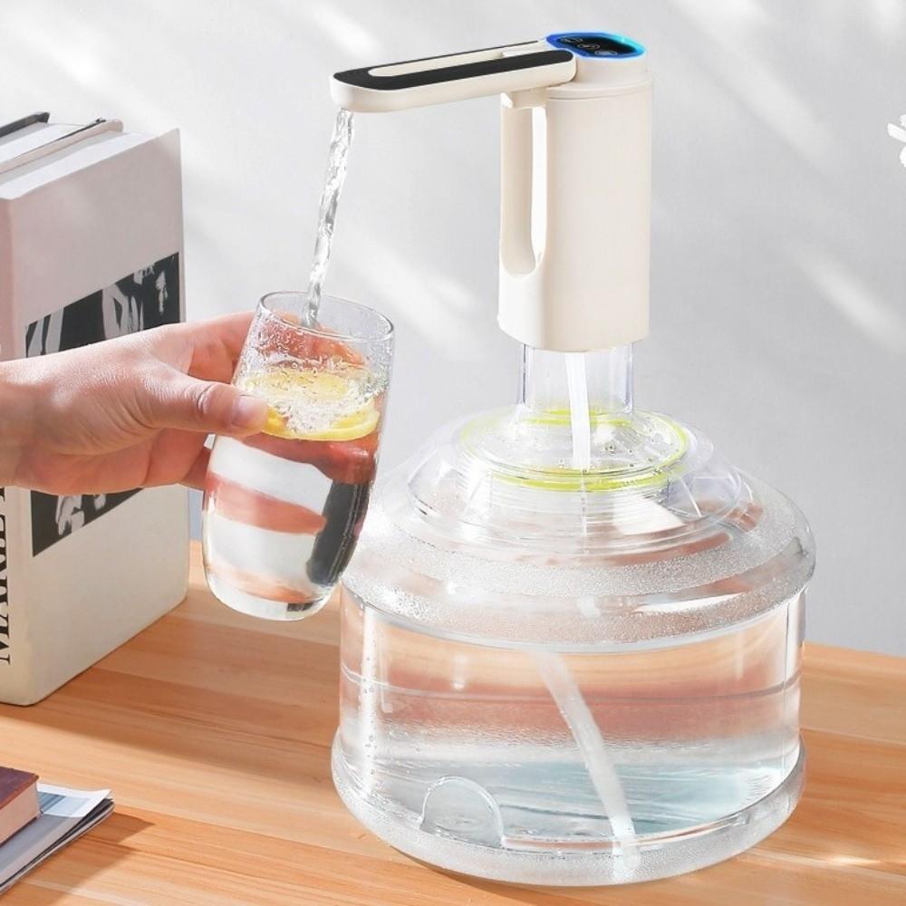 Foldable Automatic Water Dispenser Pump USB Charging Quiet Water Bottle Pump Intelligent 3 Mode Operation