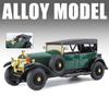 1/24 Rolls-Royce Phantom I Alloy Classic Luxy Car Model Diecast Metal Toy Retro Old Vehicles Car Model Sound and Light Kids Gift