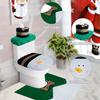 Christmas Snowman Toilet Seat and Cover Set - 3 Pieces