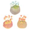 Tulip Night Light Material Pack Handmade Desk Lamp Kit with Warm Light Flower Petal Light String Decoration Romantic Atmosphere Light for Bedroom Car