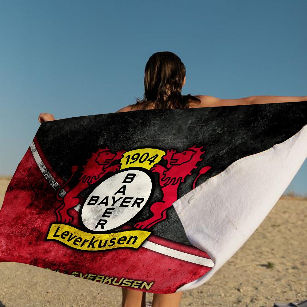 B-Bayer L-Leverkusen Microfiber Printed Beach Towel Mountain Climbing Yoga Beach Swimming Running Absorbent Soft Towel