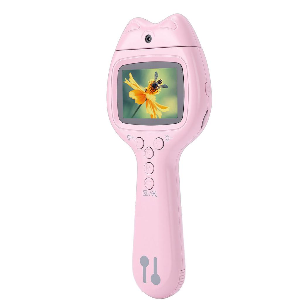 Handheld Digital Microscope 2.0 Inch Display Telephoto Double Lens 500X Optical Magnification Digital Zoom   Digital Microscope