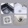 5/10PC Disposable Shower Floor Drain Filter Hair Catcher Kitchen Sink Sewer Outfall Stopper Bathroom Mesh Stickers Cleaning Tool