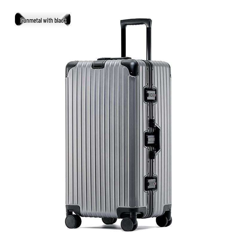 Slightly Flawed Aluminum-Magnesium Carry-on Trolley with Universal Wheels