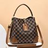 Women's Retro Fashion Handbag 2025: Large Capacity Shoulder Crossbody Bucket Bag